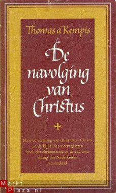 De navolging van Christus. Nederlandse vertaling in strofisc