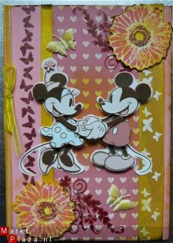 VINTAGE kaart 06: Mickey en Minnie Classic - 1