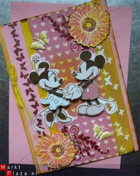 VINTAGE kaart 06: Mickey en Minnie Classic - 1