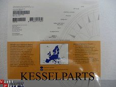 europa pakket opel cd70 2010/2011 nieuw orgineel