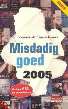 Misdadig goed 2005. Voorproefjes uit 18 spannende romans - 1