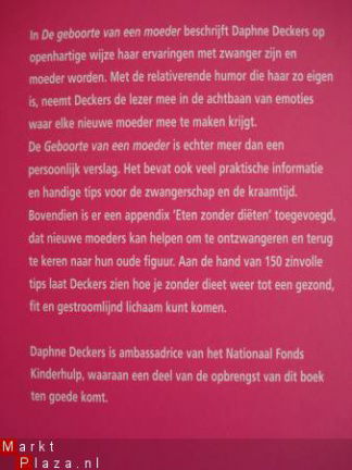 De geboorte van een moeder - Daphne Deckers - nr. 1