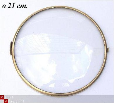 === Pendule deur = bol glas = oud === 6129 - 1