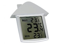 Raamthermometer digitaal thermometer dubbel display