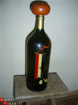 Beschilderde wijnfles tgv de Bevrijding 1945 - 3