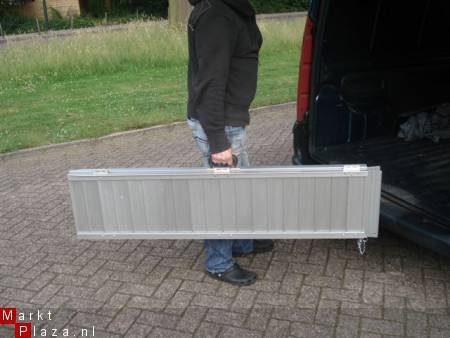 Flightcase laadplaten aluminium 1x of 2x opvouwbaar - 3