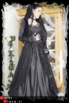 Gotische bruidset Lucifers bride