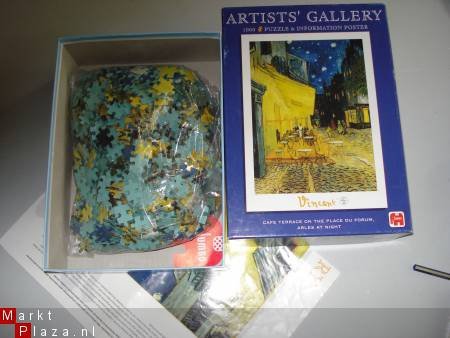 Puzzel Artists gallery Vincent van Gogh Arles at Night - 1
