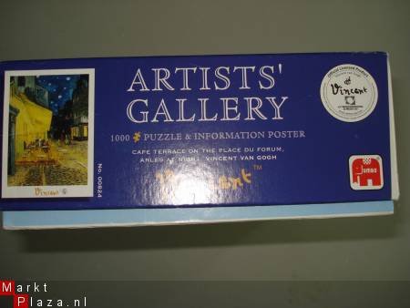 Puzzel Artists gallery Vincent van Gogh Arles at Night - 1