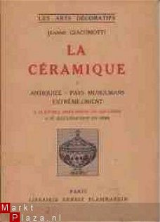 La céramique, Jeanne Giacomotti,