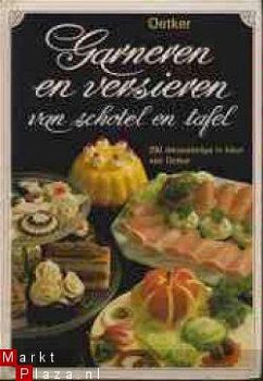 Garneren en versieren van schotel en tafel, Oetker - 1