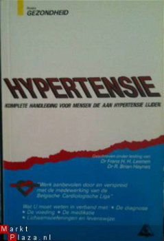 Hypertensie, Dr Frans H.H.Leenen, Dr R.Brian Haynes, - 1