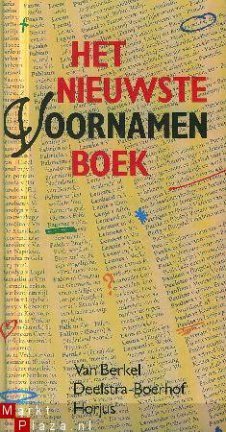 Berkel / Deelstra / Horjus ; Het nieuwste voornamenboek