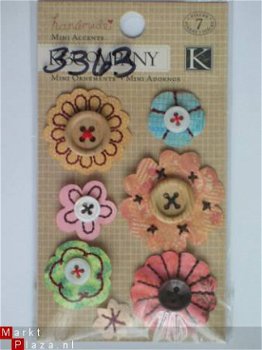 K&Company handmade stitched floral - 1
