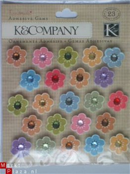 K&Company handmade gem flowers - 1