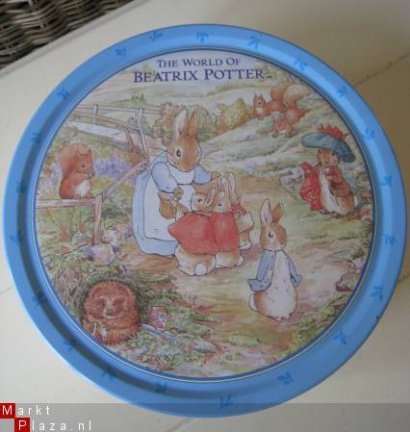Rond blik - The World of Beatrix Potter - nr. 1