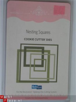 Quickutz stans cookie cutter nesting squares - 1