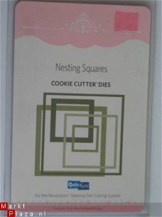 Quickutz stans cookie cutter nesting squares