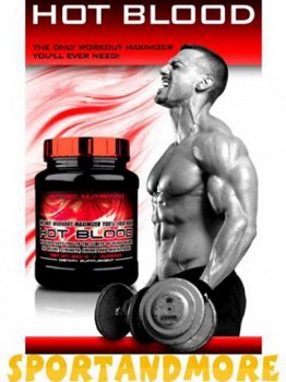 Hot Blood en Crea Bomb van SciTec Nutrition, Creatine - 1