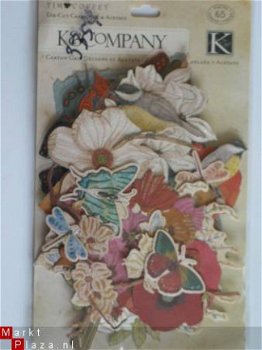 K&Company Blossomwood die-cuts cardstock&acetate - 1