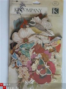 K&Company Blossomwood die-cuts cardstock&acetate