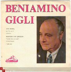 Beniamino Gigli : Ave Maria op. 52, no/ Berceuse van Jocely
