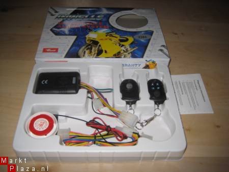 Complete motor-alarm set met afstandsbediening - 1