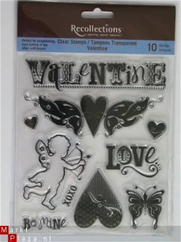 recollections clear stamp valentine - 1