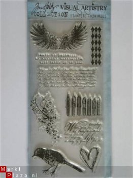 Tim Holtz clear stamp artful things (NEW) - 1