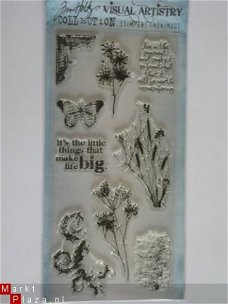 Tim Holtz clear stamp nature's elements (NEW)