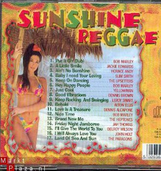 cd -Sunshine Reggae - from Jamaica - (new) - 1