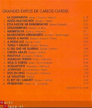 cd - 20 Grandes éxitos de Carlos GARDEL- vol.1 - (nuevo) - 1