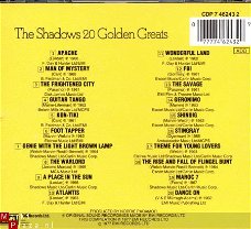 cd - The SHADOWS - 20 Golden Greats - (new)