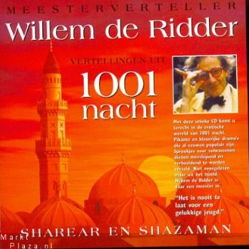 2 cd's -WILLEM DE RIDDER - Ero...vertellingen uit 1001 nacht - 1