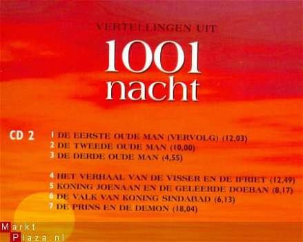 2 cd's -WILLEM DE RIDDER - Ero...vertellingen uit 1001 nacht - 1