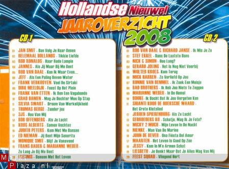 2 cd,s - Hollandse Nieuwe! Jaaroverzicht 2008 - (nieuw) - 1