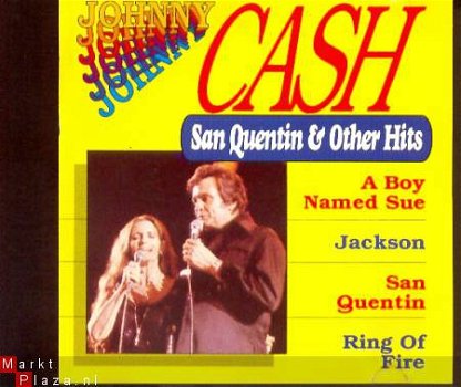 cd - Johnny CASH - San Quentin & other Hits - 1