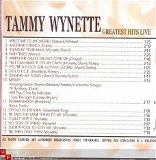 cd - tammy WYNETTE - Greatest Hits Live - (new)