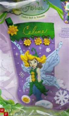 Janlynn Disney - Pakket leuke (kerst) sok Lily Fairy
