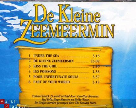 cd - De Kleine Zeemeermin - (nieuw) - 1