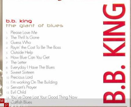 cd - B.B. KING - the giant of blues - (new) - 1