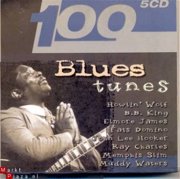 5cd box - 100 BLUES tunes - (new) - 1