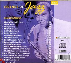 cd - Charlie PARKER - Legend of Jazz - (new)
