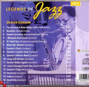 cd - Dexter GORDON -Legend of Jazz - (new) - 1