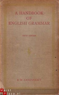 A handbook of English grammar