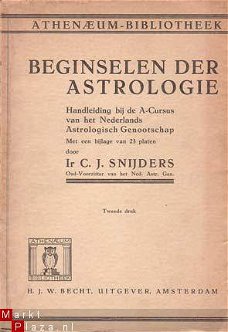 Beginselen der astrologie. Handleiding bij de A-cursus van h