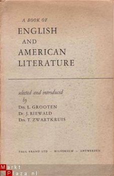 A book of English and American literature - 1