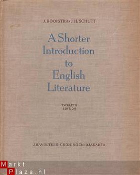 A shorter introduction to English literature - 1