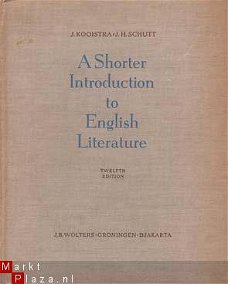 A shorter introduction to English literature