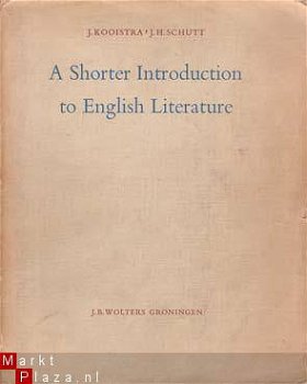 A shorter introduction to English literature - 1